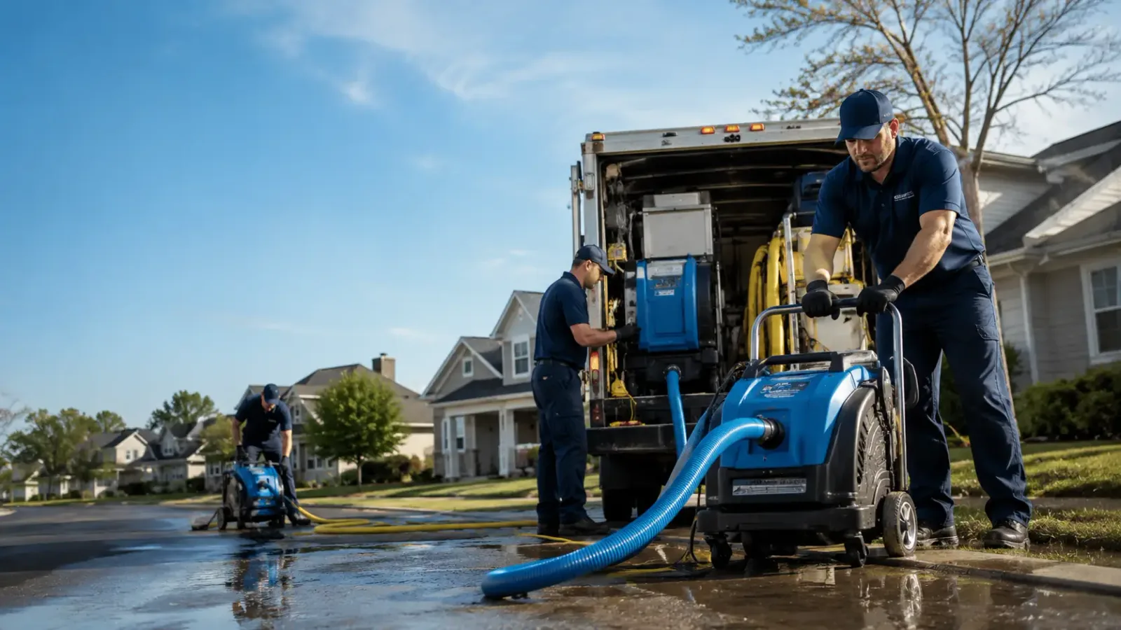 Flood Damage Cleanup in Colcord, OK